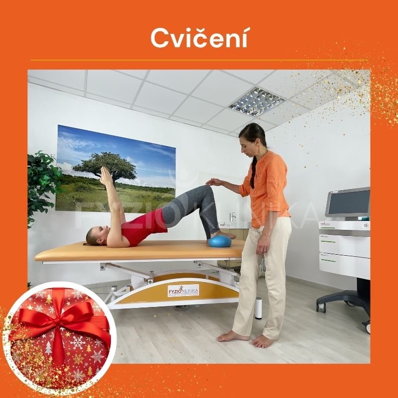 Kredity na libovolné služby ve FYZIOklinice - Vánoční dárkový poukaz + dárky zdarma