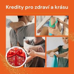 Kredity na fyzioterapii - Vánoční dárkový poukaz + dárky zdarma