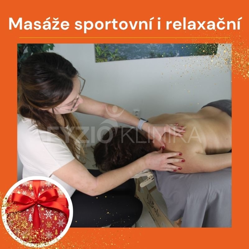 Kredity na masáž - Vánoční dárkový poukaz + dárky zdarma
