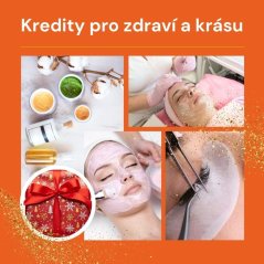 Kredity na kosmetické služby - Vánoční dárkový poukaz + dárky zdarma